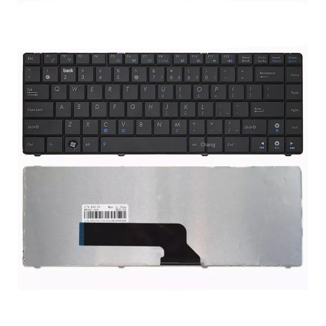 Laptop Keyboard For Asus K40