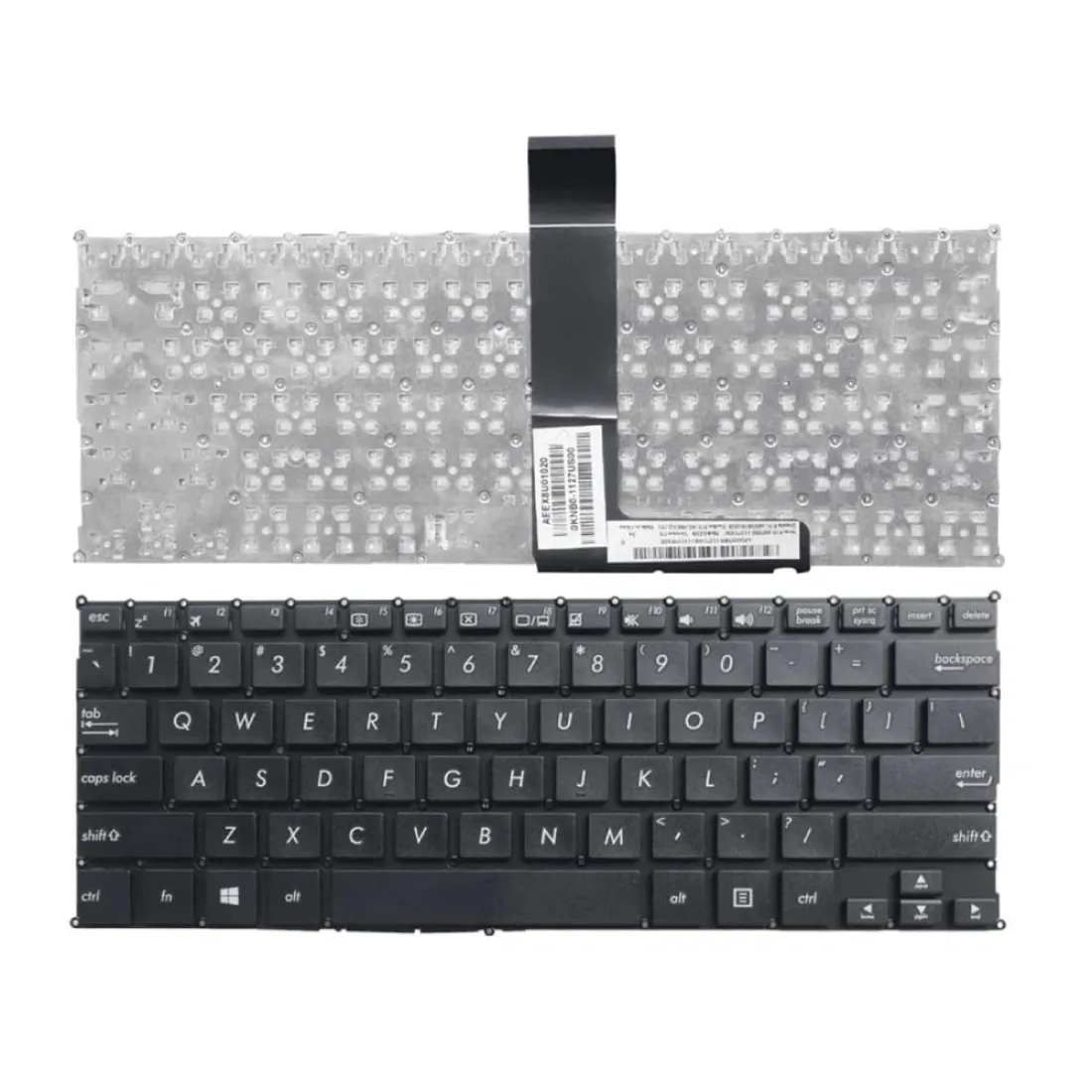 Laptop Keyboard For Asus X200CA Black