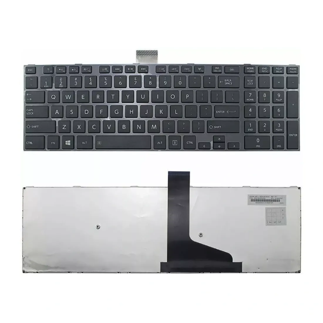 Teksus Laptop Keyboard For Toshiba Sattelite C50