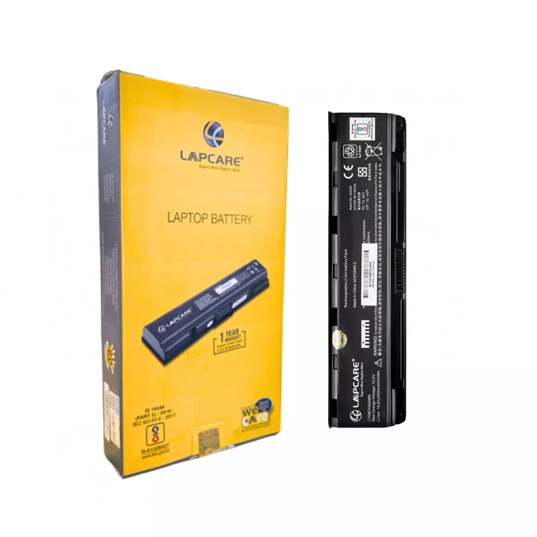 Lapcare Laptop Battery Compatible For Toshiba PA5024U | C850