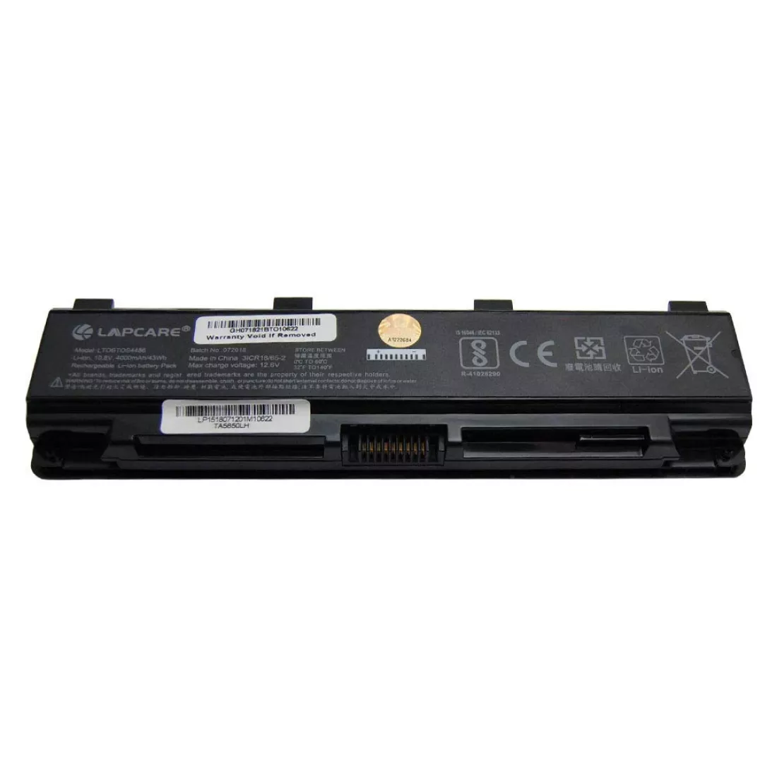 Lapcare Laptop Battery Compatible For Toshiba PA5024U | C850 - Image 2