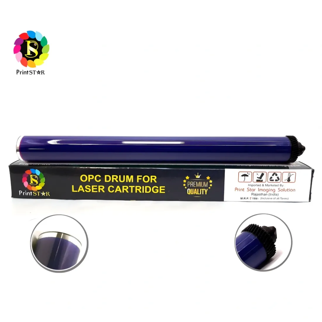Printstar Opc Drum For  HP 36A | 88A BLUE
