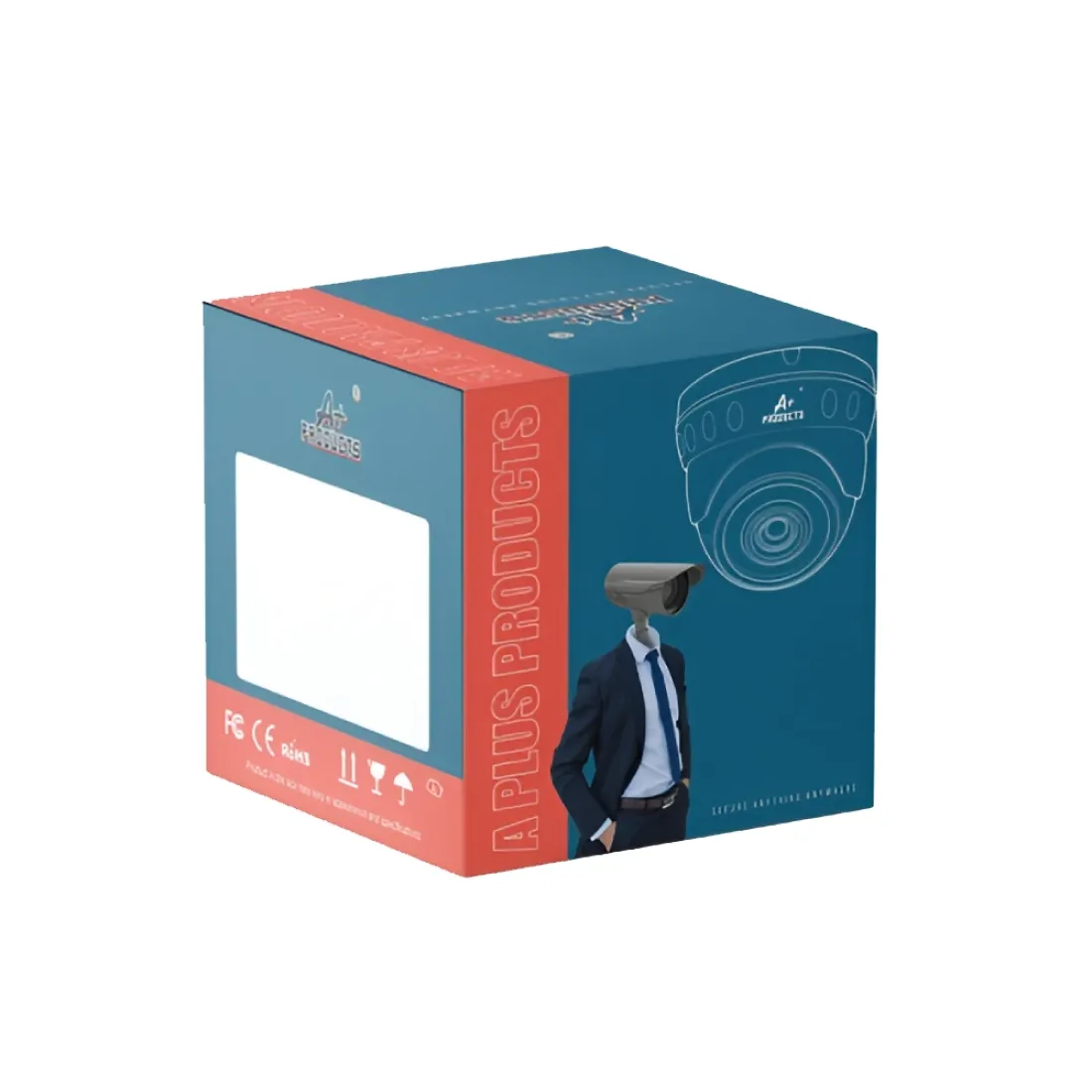 A+Products 2.4MP HD ColorVu Dome Camera 3.6mm With Audio(BI-CV-AHD-2.4-AD-D03) - Image 2