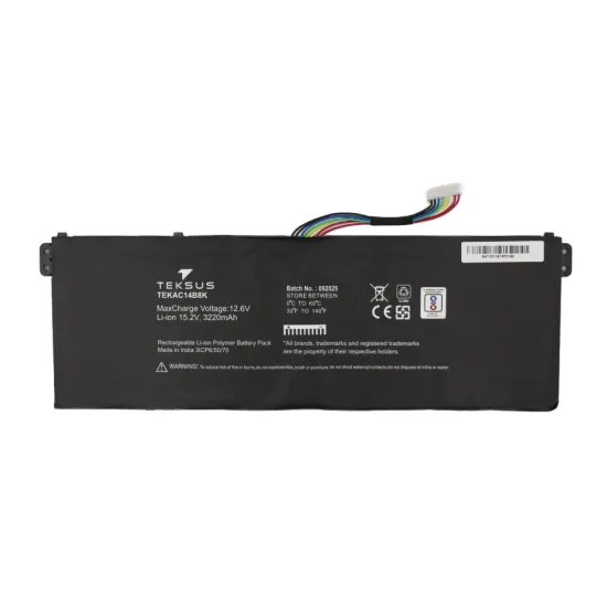 Teksus Laptop Battery Compatible For Acer Aspire E5-721 | AC14B8K - Image 3