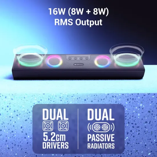 Zebronics Bluetooth Speaker 16w Astra 35 - Image 5