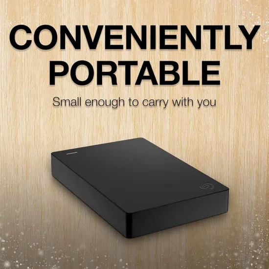 Seagate External USB Hard Disk 4TB Black (STGX4000400) - Image 2