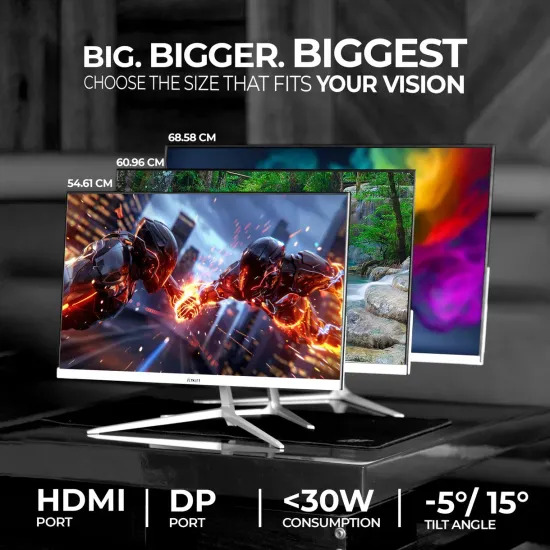 Foxin LED Monitor 24" FHD 144Hz with Speaker (Elite Ultra) - Image 3