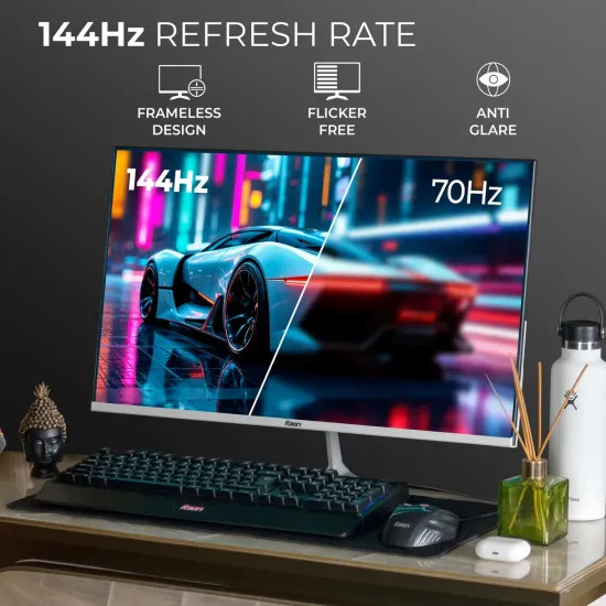 Foxin LED Monitor 24" FHD 144Hz with Speaker (Elite Ultra) - Image 5