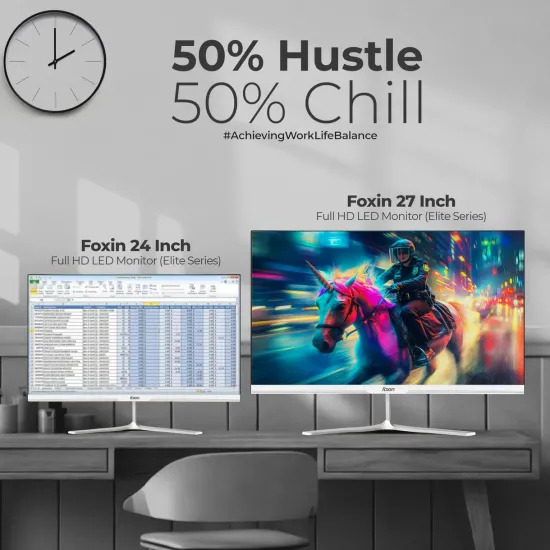 Foxin LED Monitor 24" FHD 144Hz with Speaker (Elite Ultra) - Image 6