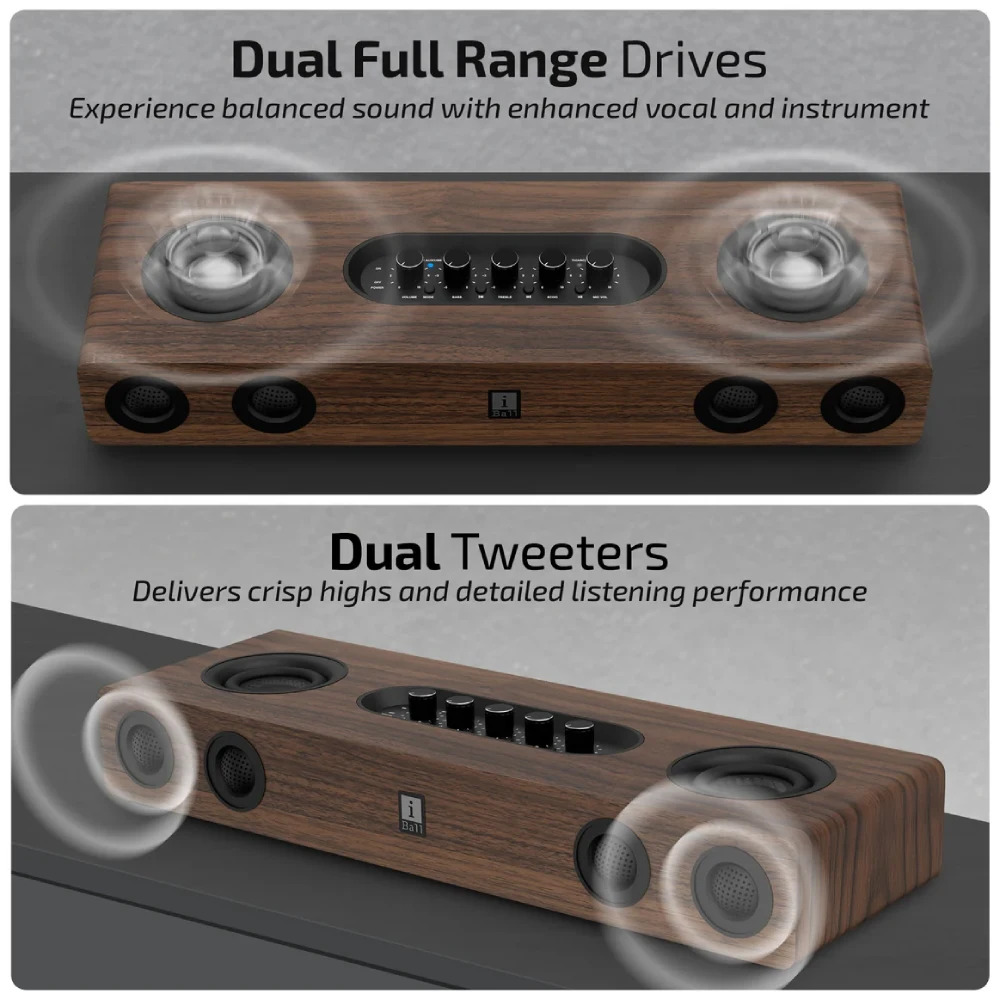 Iball Bluetooth Sound Bar Speaker (Cinebar-140) 100w - Image 2