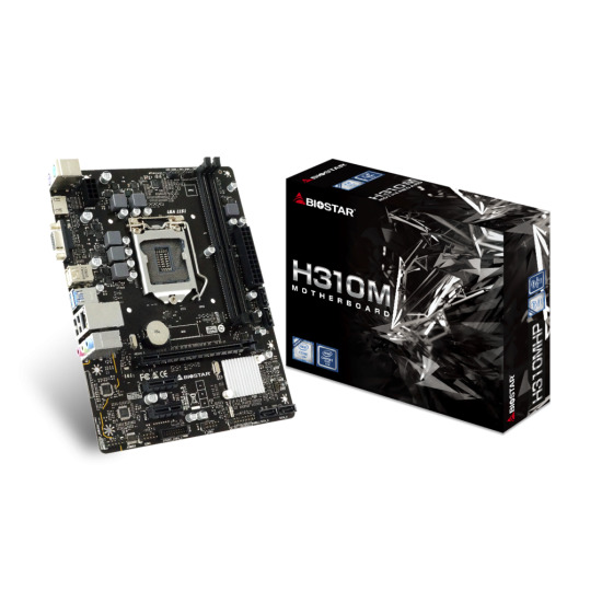 Biostar H310MHP DDR4 Motherboard For Intel  8th | 9th Gen (Import)