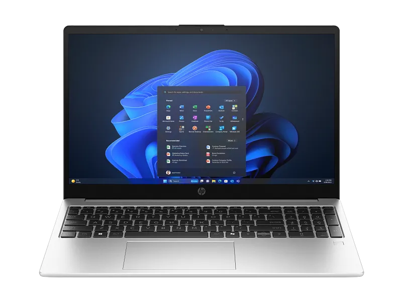 HP Laptop Core5-100U 250 G10-C91T8AT Silver (8GB | 512GB | 15.6 | DOS | Without Bag )