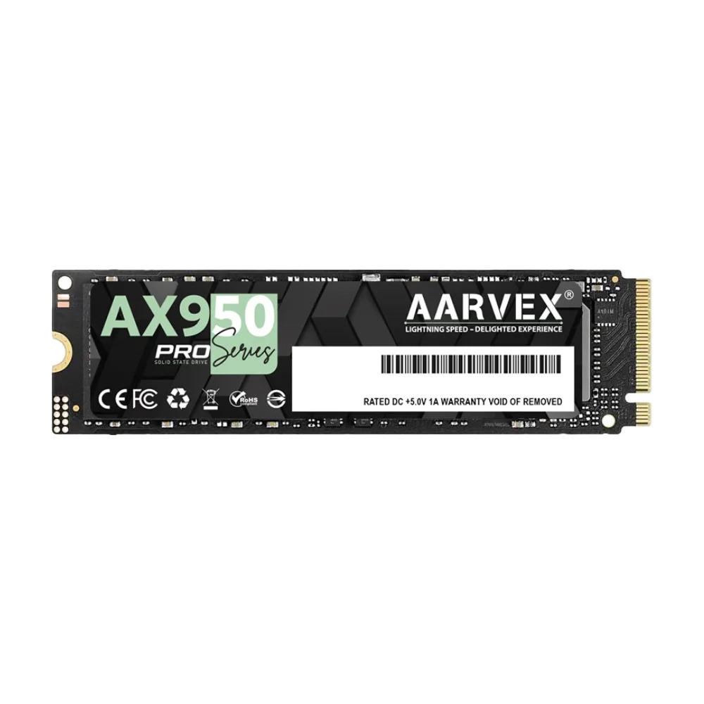 Aarvex Internal SSD 1TB NVMe 2280 (AX950)