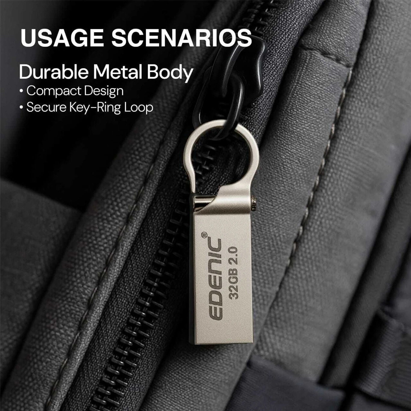 Edenic 32 GB USB 2.0 Pendrive | Metal Body