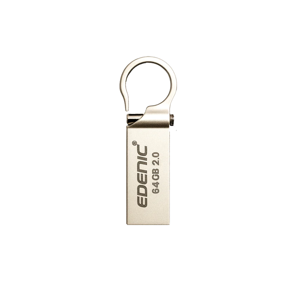 Edenic 64 GB USB 2.0 Pendrive | Metal Body
