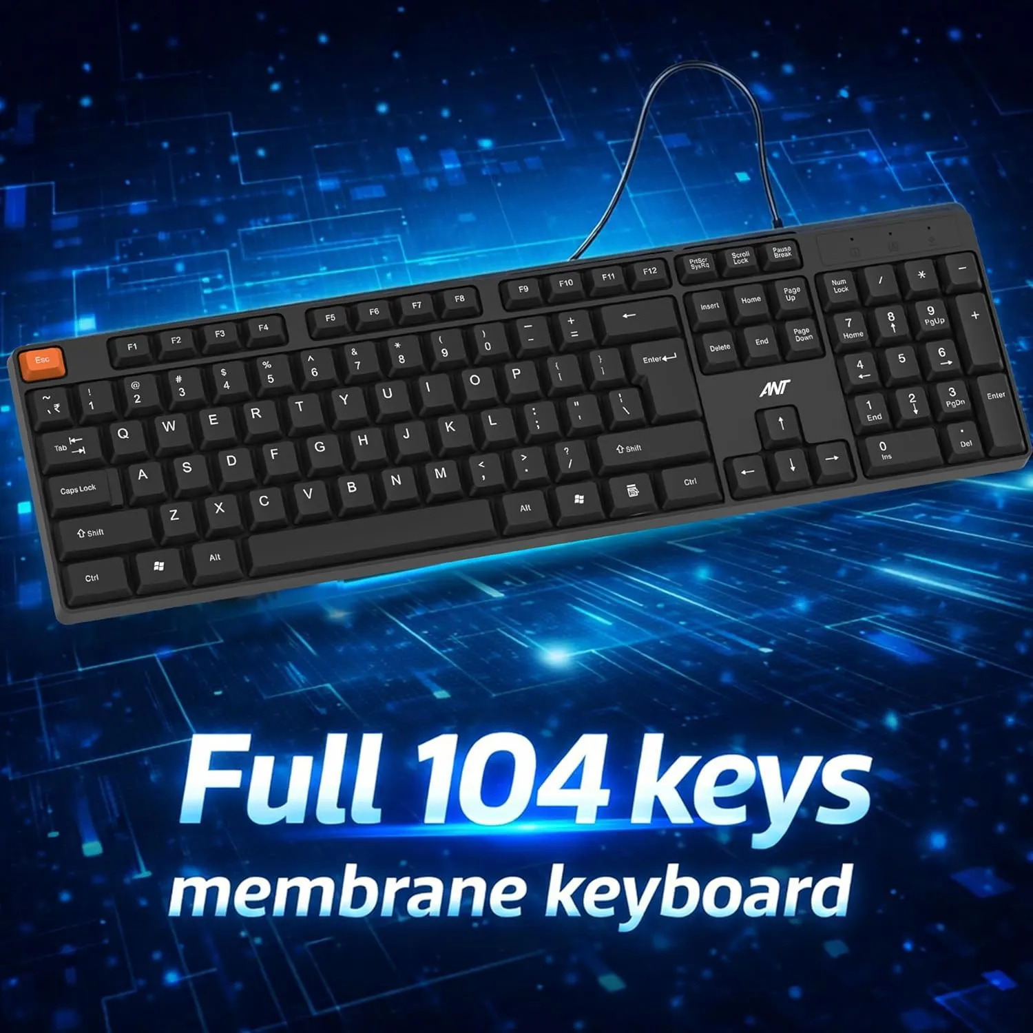 Ant Value USB Keyboard Mouse Combo MASTER15 - Image 2