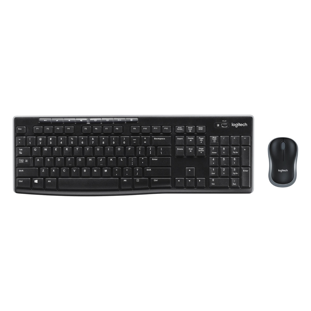 Logitech Wireless Keyboard Mouse Combo MK270R