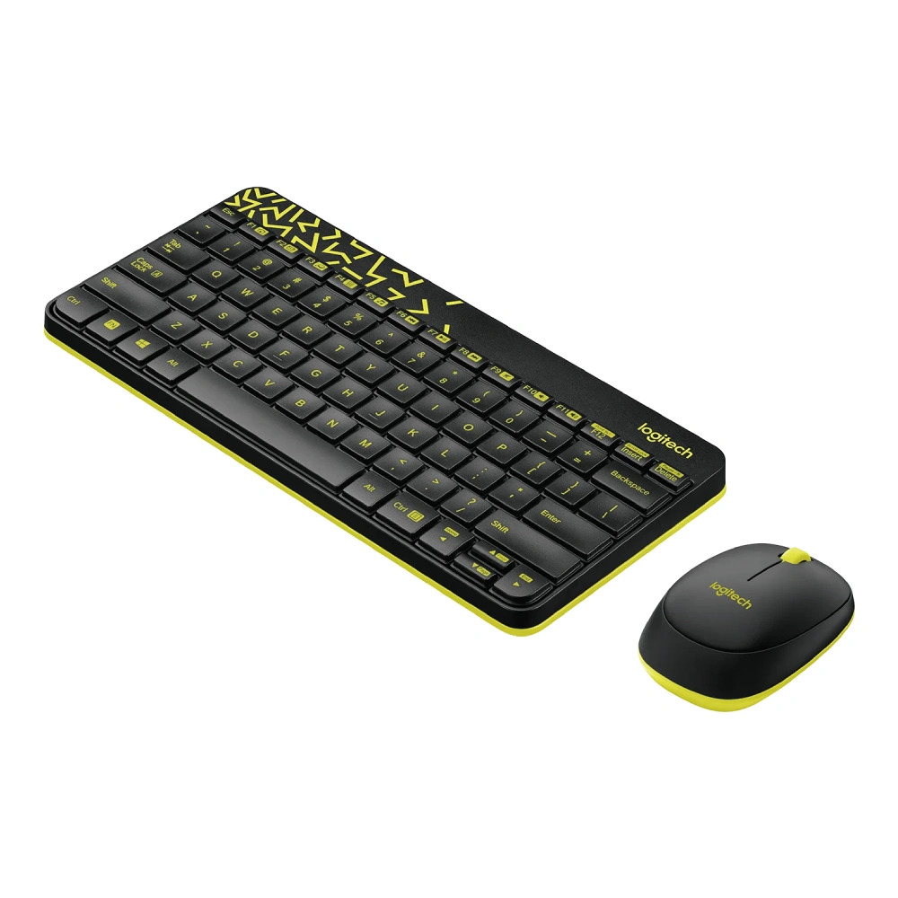 LOGITECH WIRELESS KEYBOARD MOUSE COMBO MK240 NANO BLACK - Image 3
