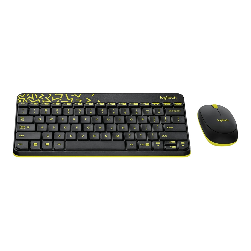 LOGITECH WIRELESS KEYBOARD MOUSE COMBO MK240 NANO BLACK - Image 4