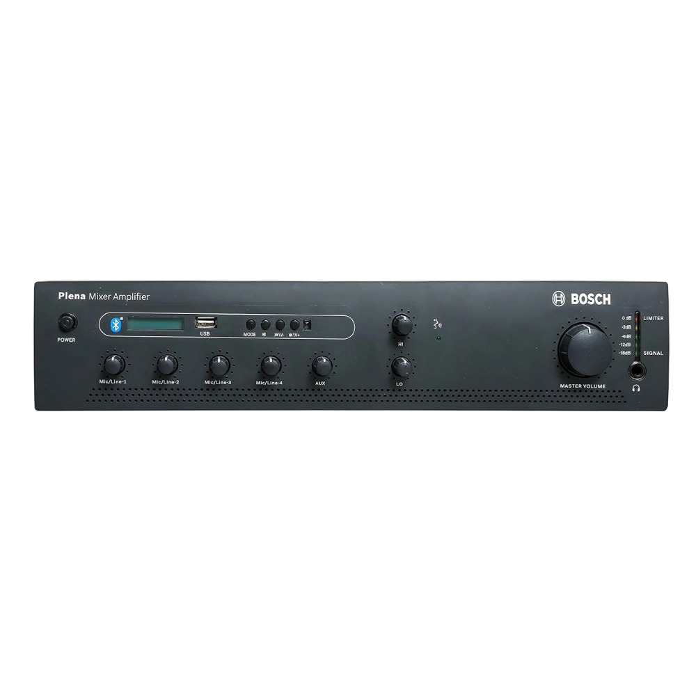 Bosch Mixer Amplifier 240W With USB & Bluetooth (PLE-1ME240-3IN)