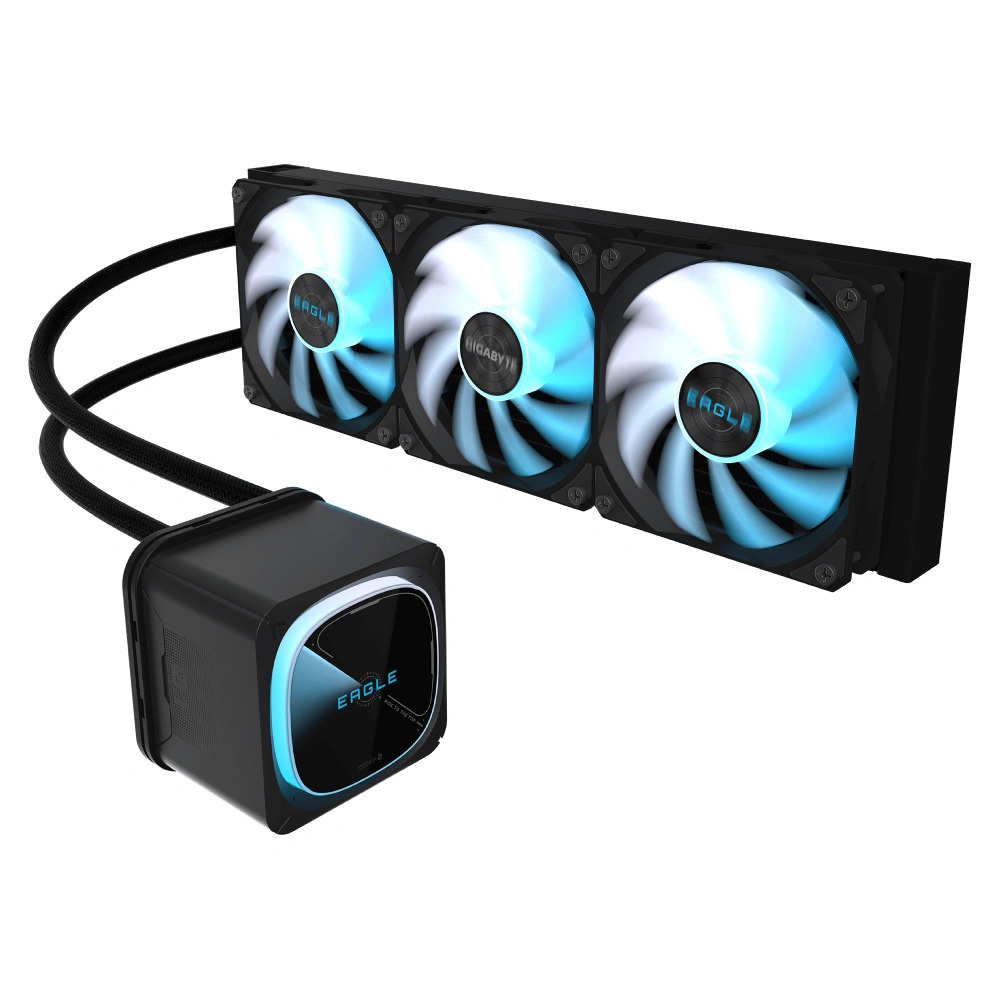GIGABYTE CPU Cooler Liquid EAGLE 360 RGB Black - Image 3