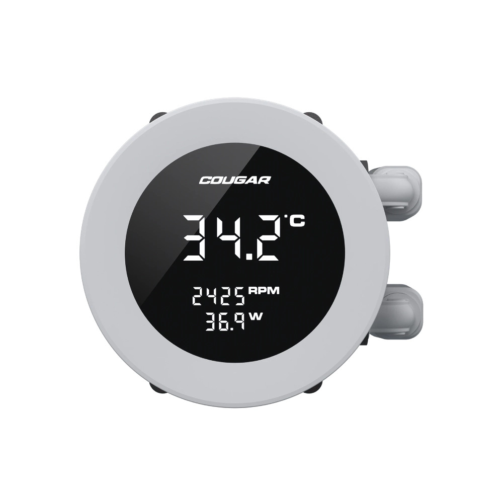 Cougar CPU Cooler Liquid Poseidon Vistek ARGB 240 (White) - Image 2