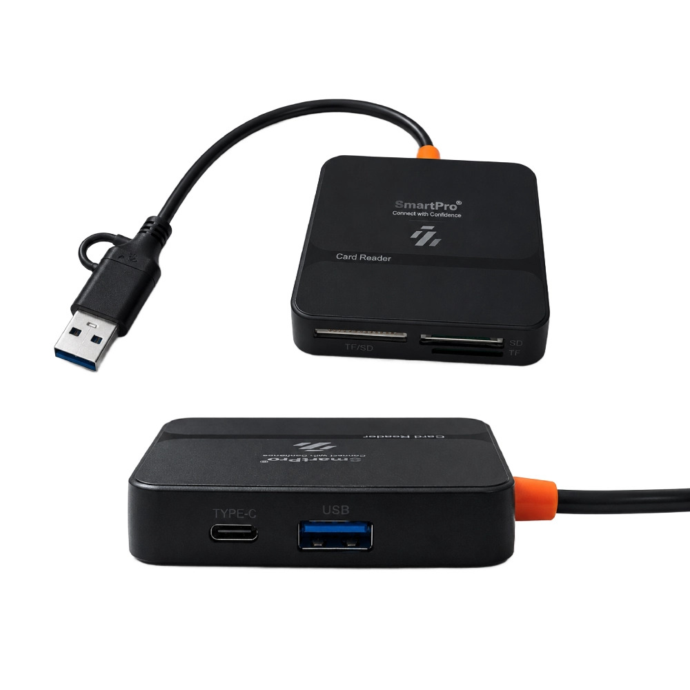 SmartPro Card Reader Type-C | USB 8 In 1 - Image 2