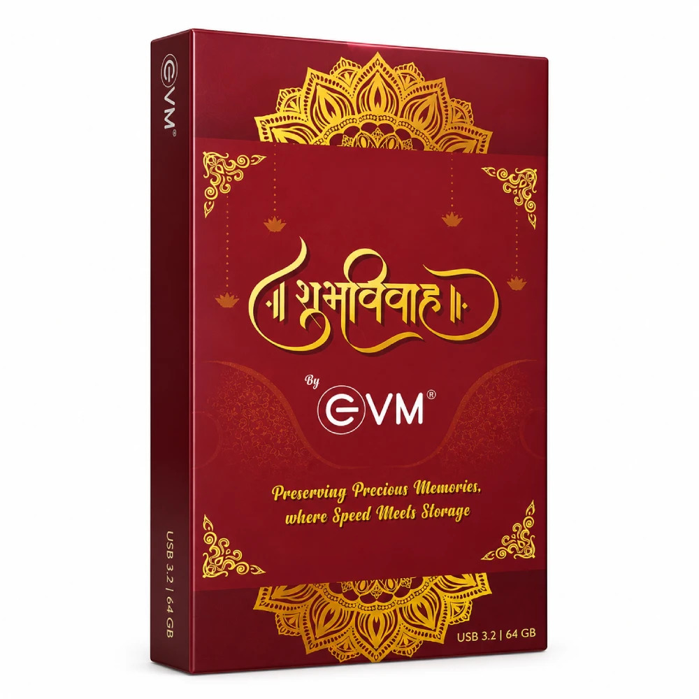 EVM EnStick Pendrive 64GB USB 3.2 (SUBH VIVAH)