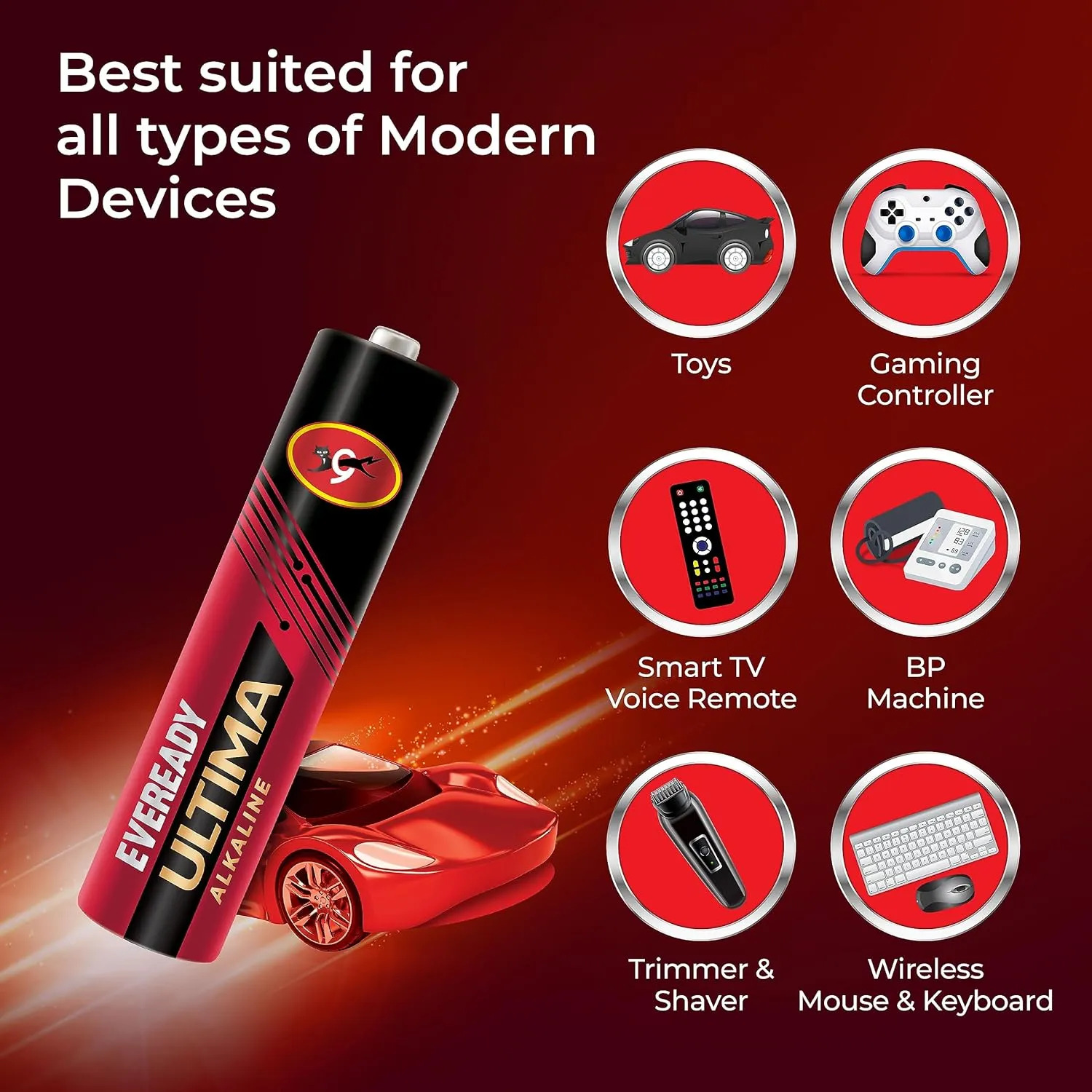 EVEREADY AAA Alkaline Battery Ultima (Pack of 10) - Image 3