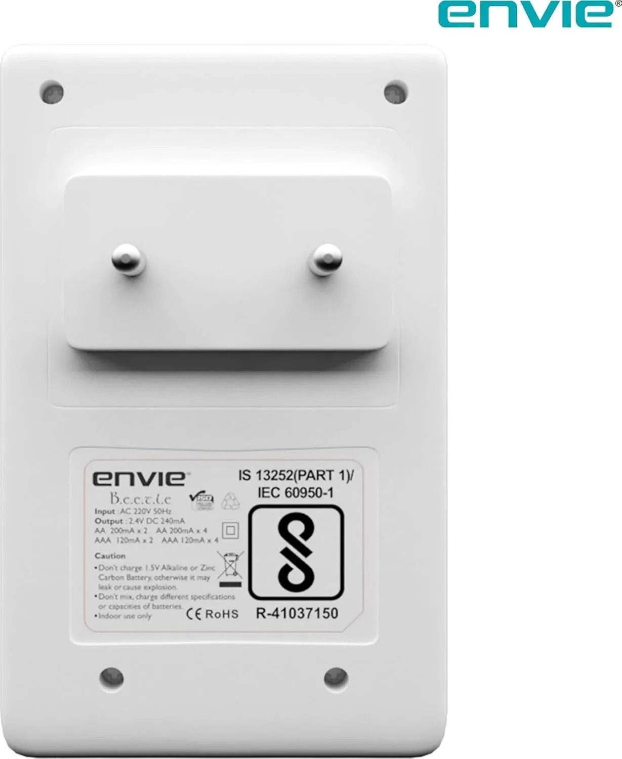 ENVIE Charger for AA & AAA Rechargeable Batteries (ECR-20) - Image 3