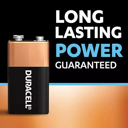 Duracell Ultra 9v Alkaline Battery (Pack of 2) - Image 2