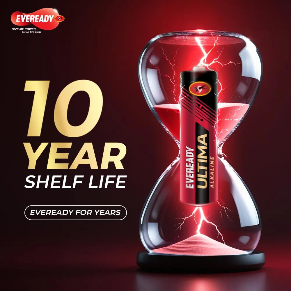 EVEREADY AA Alkaline Battery Ultima (Pack of 10) - Image 4