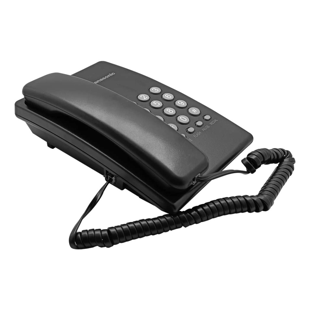 Panasonic Wired Telephone Set without Display Black (KX-TS400SX) - Image 2