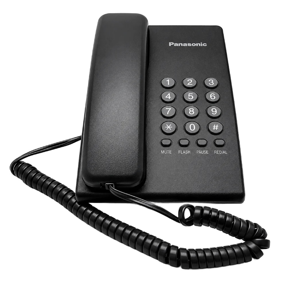 Panasonic Wired Telephone Set without Display Black (KX-TS400SX) - Image 3