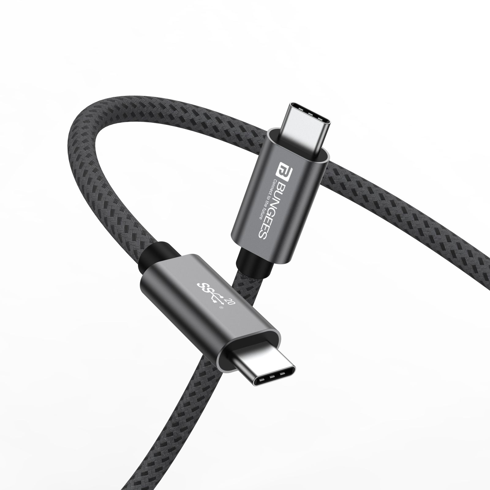 Bungees Type-C Cable PD 100W | 20 Gbps | 4K 60Hz | 2m - Image 3