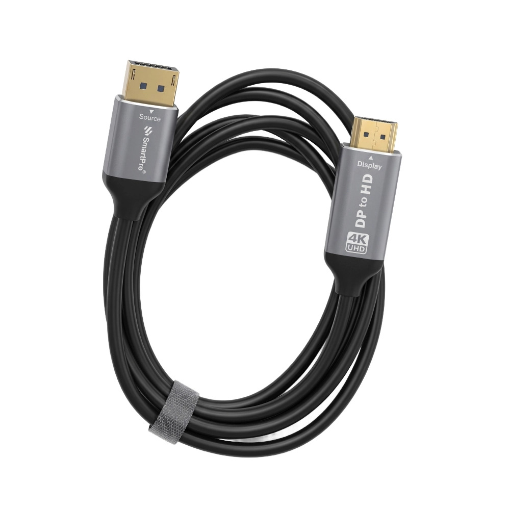 Smart-Pro 4K Display Port To HDMI Cable 60Hz 1.8m (SP-Z914) - Image 3