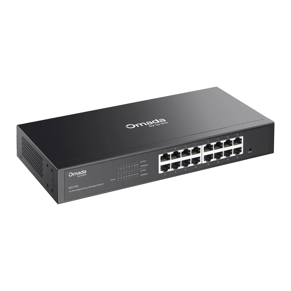 TP-Link Omada 16 Port Gigabit Easy Managed LAN Switch Rackmount (ES216G) - Image 3