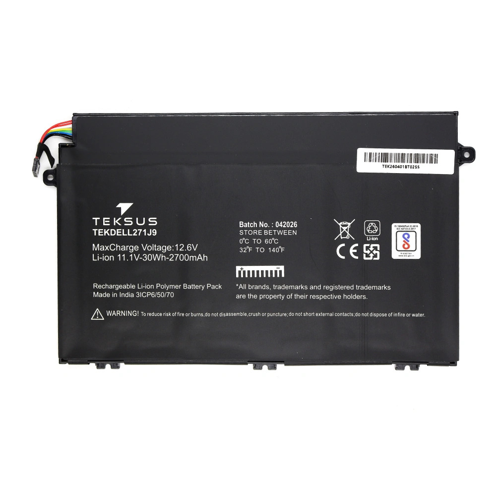 Teksus Laptop Battery Compatible For Lenovo ThinkPad E480 | L17L3P51 3C - Image 3
