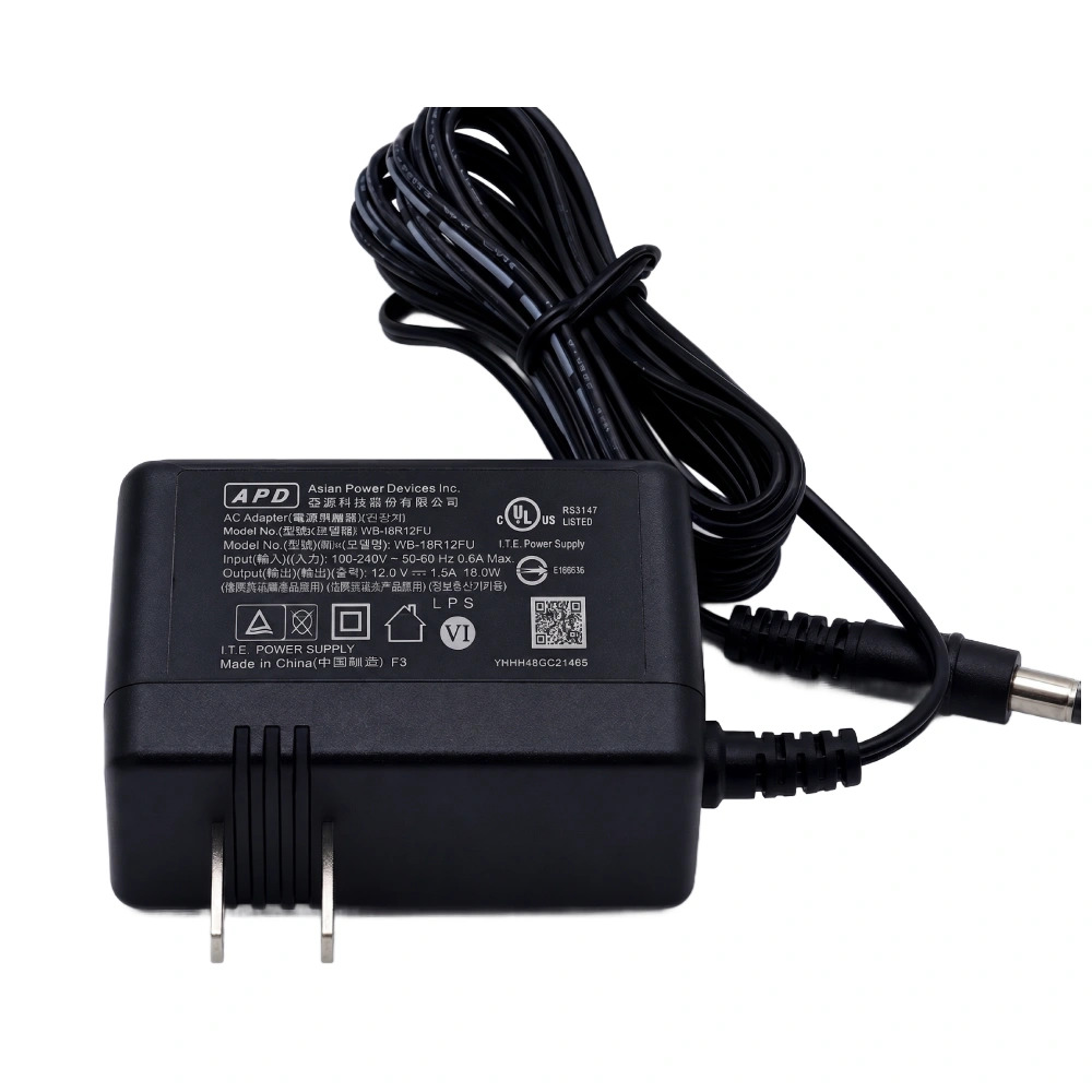 Power Adapter 18W | 12V/1.5A For External Hard Disk 3.5"