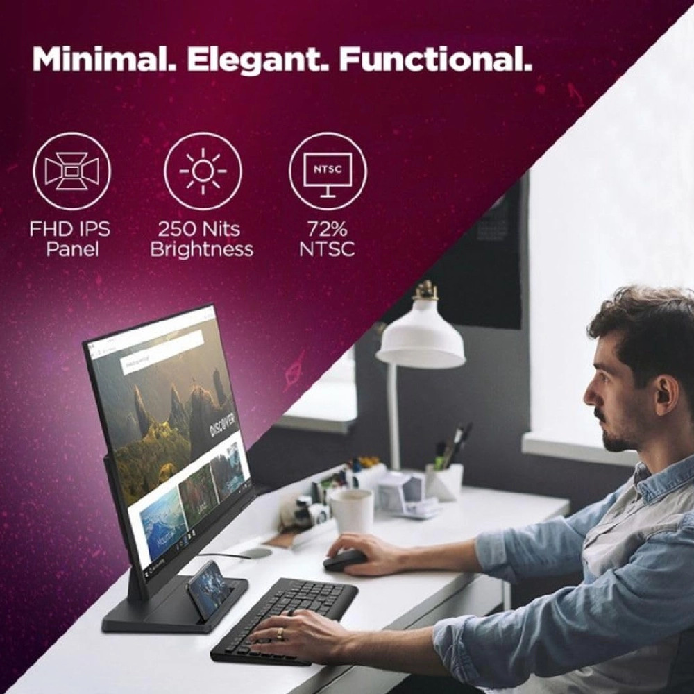 Lenovo LED Monitor 27" FHD IPS with HDMI | VGA L27e-30 (Open Box) - Image 5