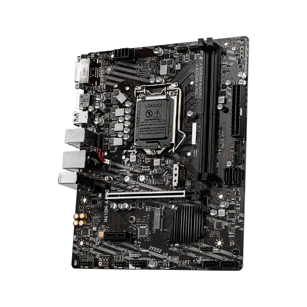 MSI Motherboard H410M-A PRO DDR4 For Intel 10th Gen - Image 2