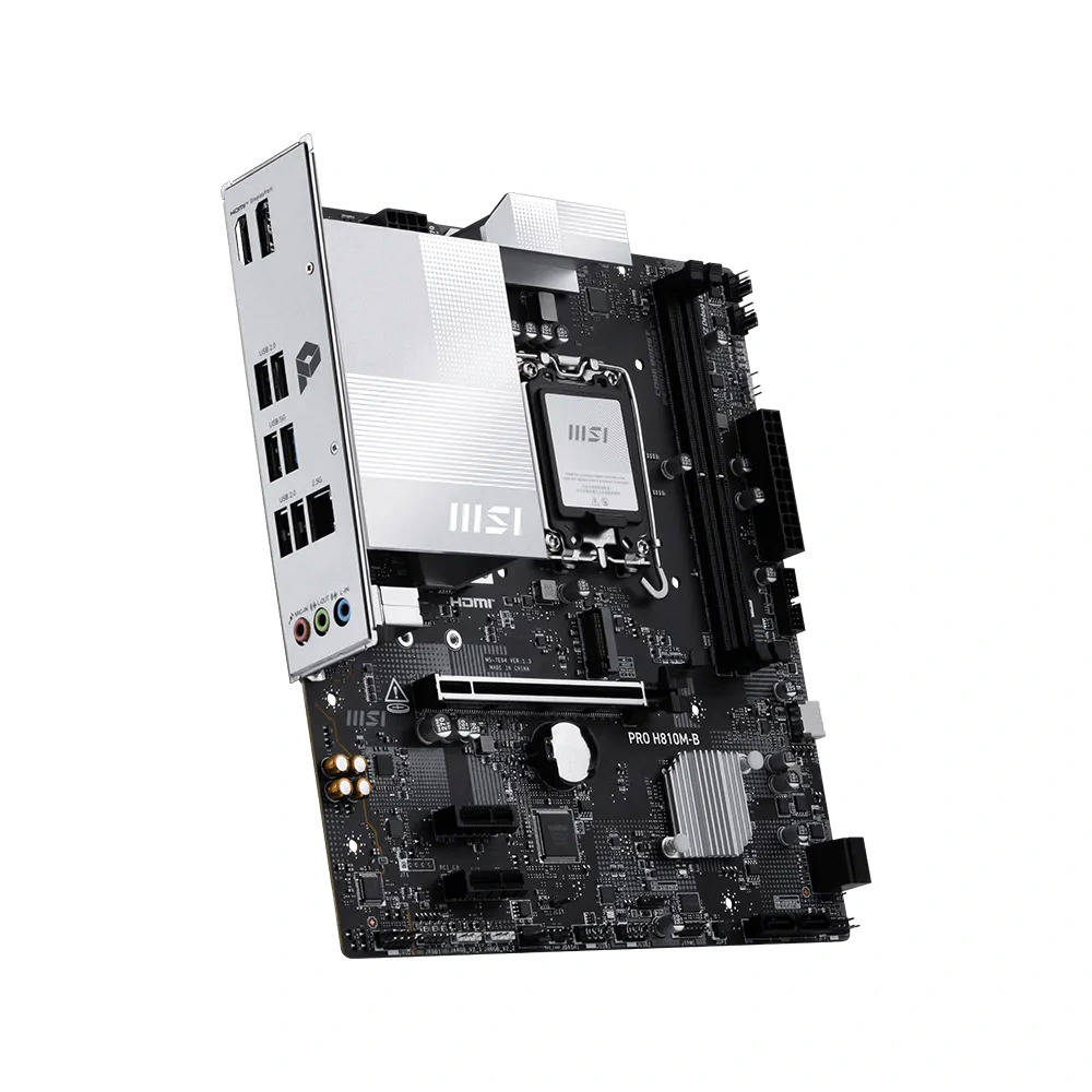 MSI Motherboard PRO H810M-B DDR5 For Intel Ultra Processors - Image 3