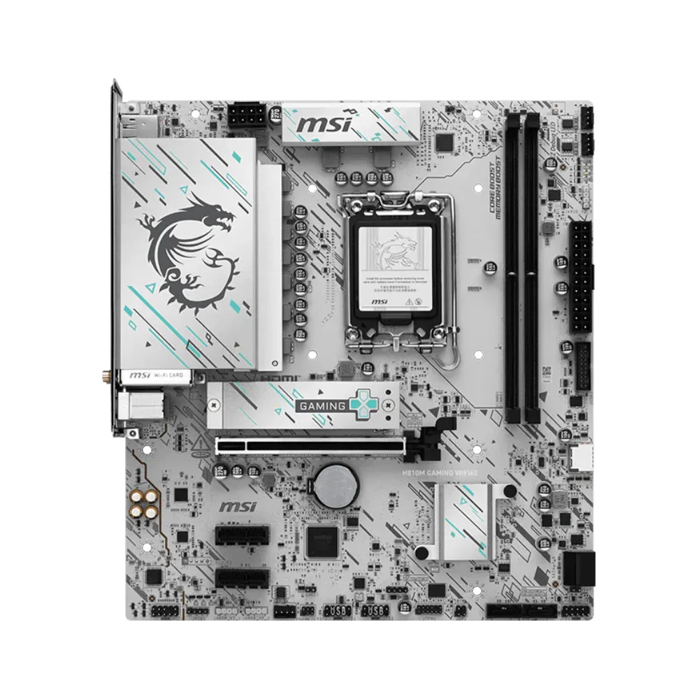 MSI Motherboard H810M GAMING WIFI6E DDR5 For Intel Ultra Processors - Image 2