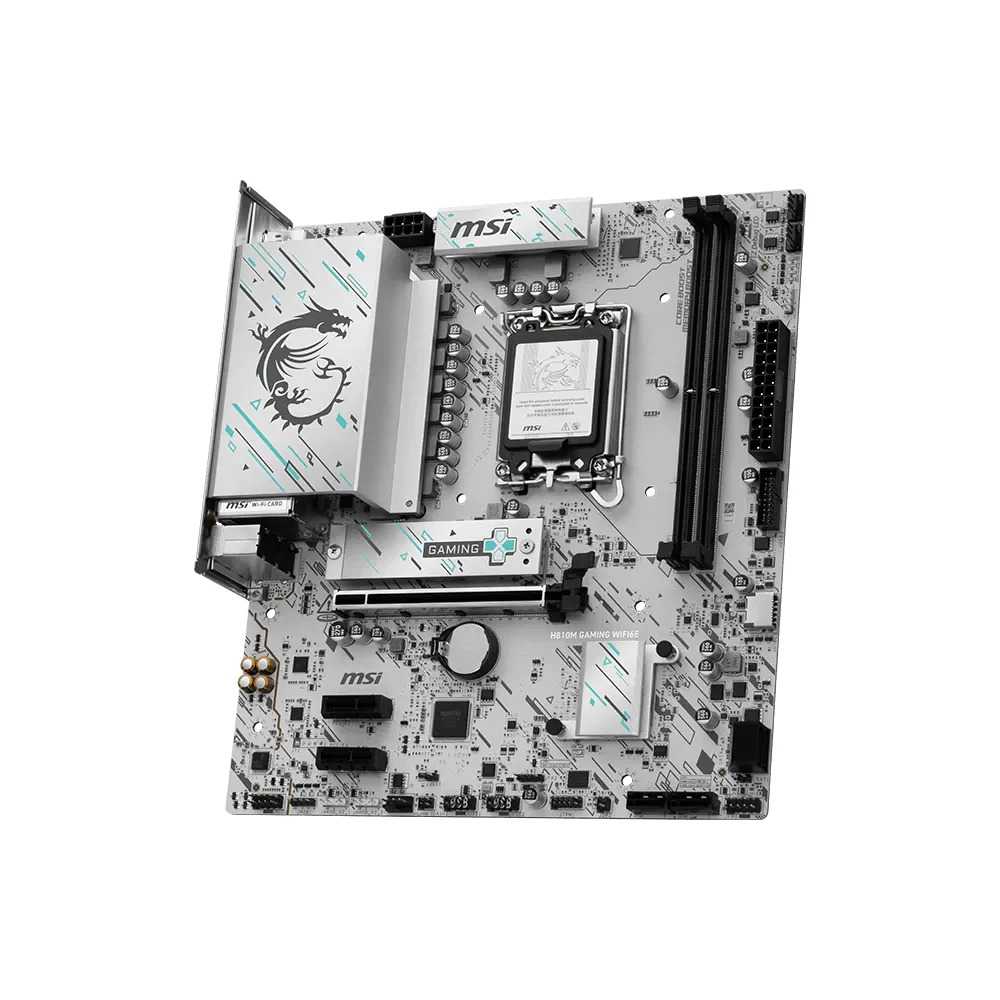 MSI Motherboard H810M GAMING WIFI6E DDR5 For Intel Ultra Processors - Image 4