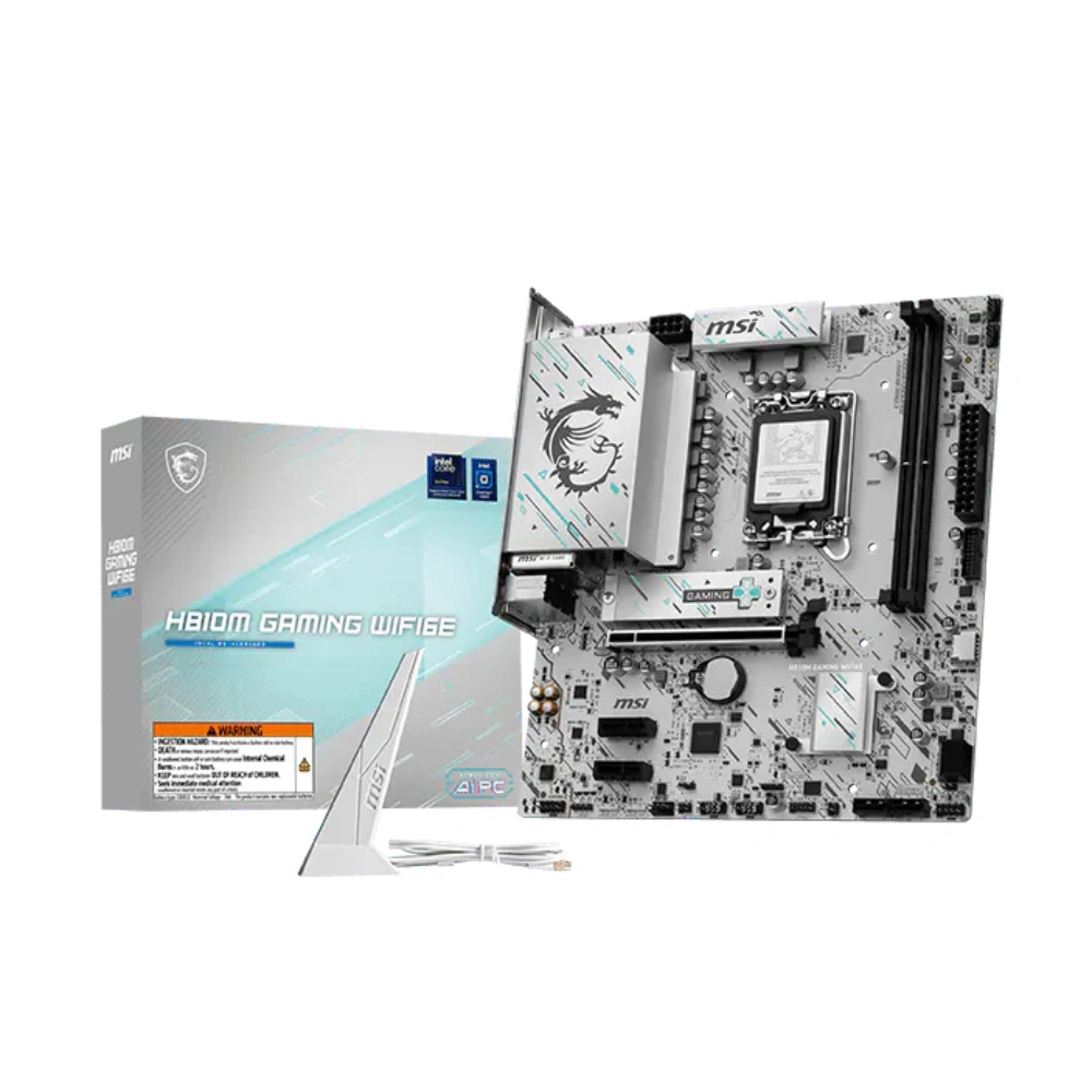 MSI Motherboard H810M GAMING WIFI6E DDR5 For Intel Ultra Processors - Image 5