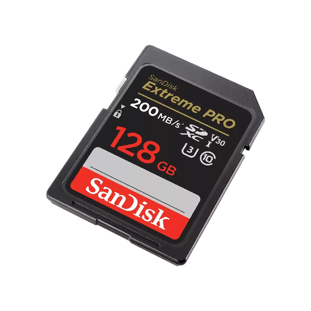Sandisk Extreme Pro SD Card UHS-I 128GB Class V30 (DSLR and Mirrorless Cameras) - Image 2