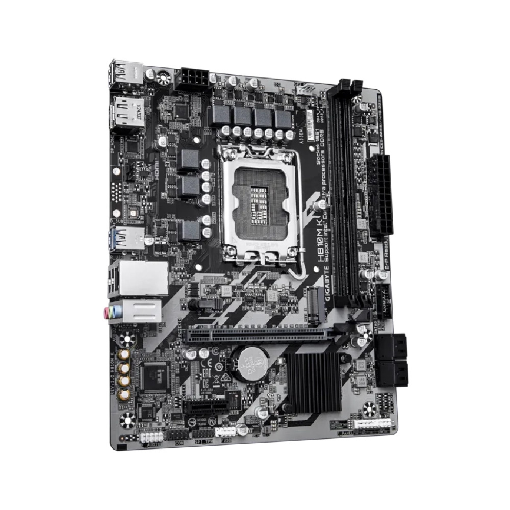 Gigabyte Motherboard H810M K DDR5 For Intel Ultra Processors - Image 3