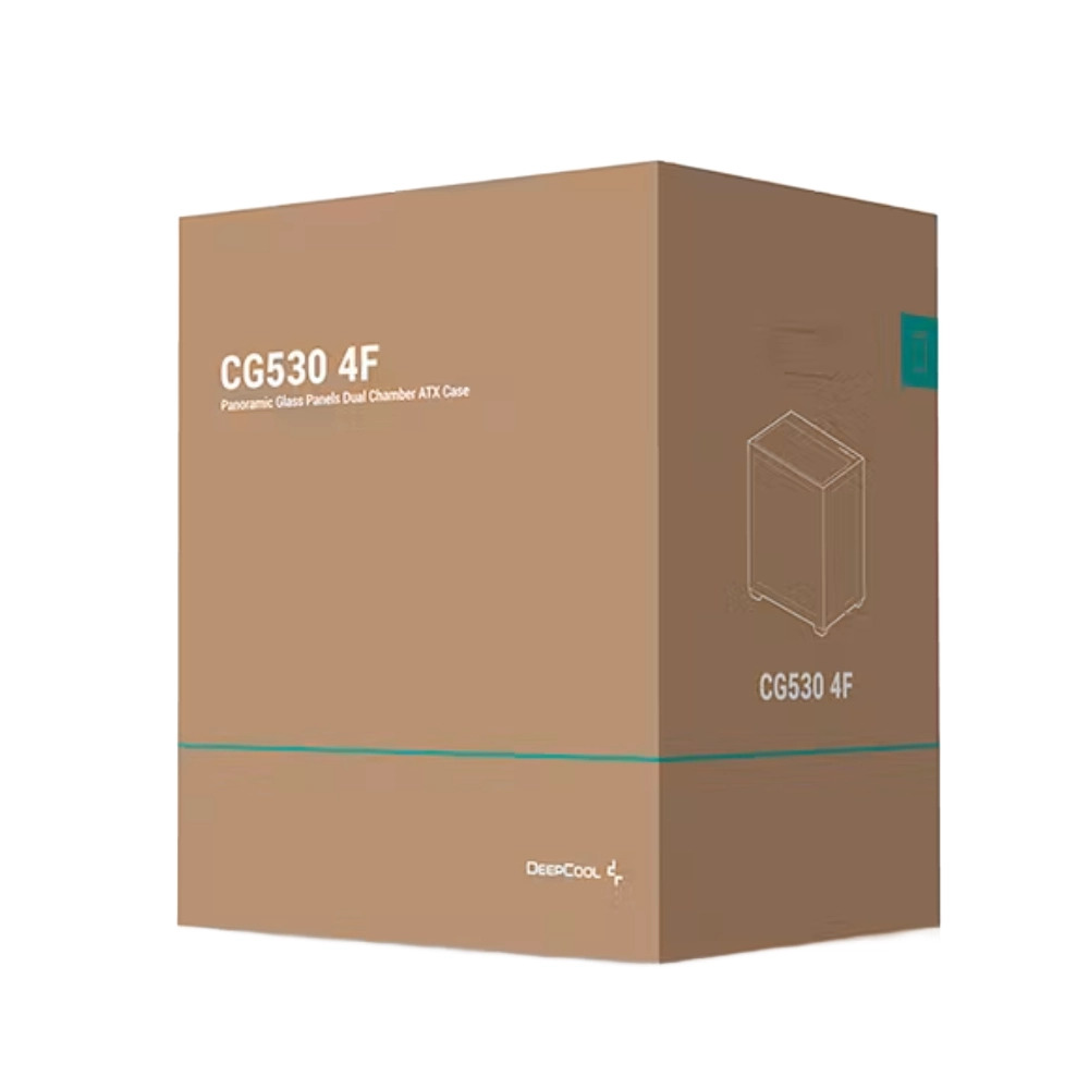 DeepCool Mid Tower Cabinet (ITX/Micro-ATX/ATX) CG530 4F - Image 3