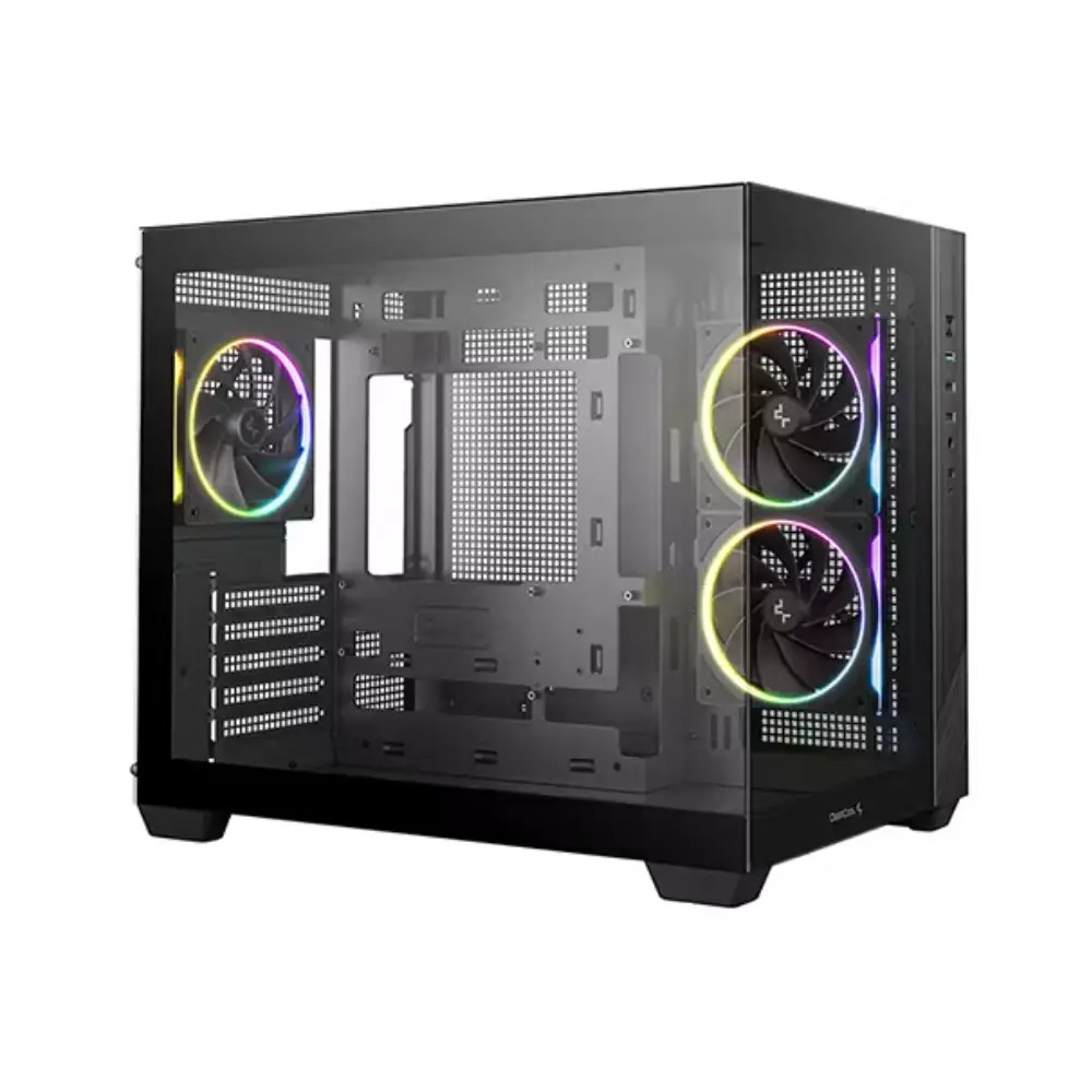 DeepCool Mid Tower Cabinet (ITX/Micro-ATX Micro-ATX) CG330 3F
