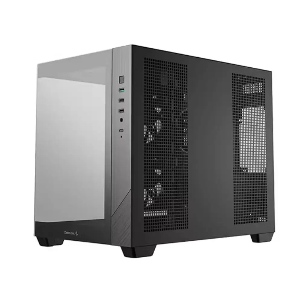 DeepCool Mid Tower Cabinet (ITX/Micro-ATX Micro-ATX) CG330 3F - Image 2